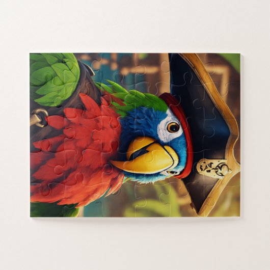 Puzzle perroquet Pic (Horizontal)