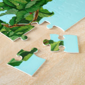 Puzzle perroquets amoureux (Côté)