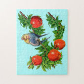Puzzle perroquets amoureux (Vertical)
