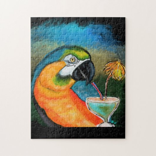 Puzzle Perroquets de Fête (Vertical)