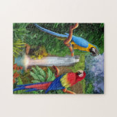 Puzzle Perroquets tropicaux d'ara (Horizontal)