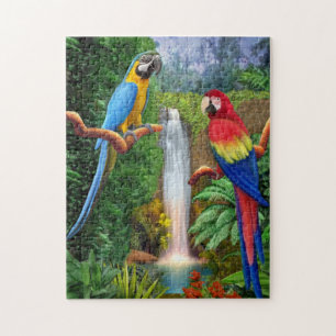 Puzzle Perroquets tropicaux d'ara