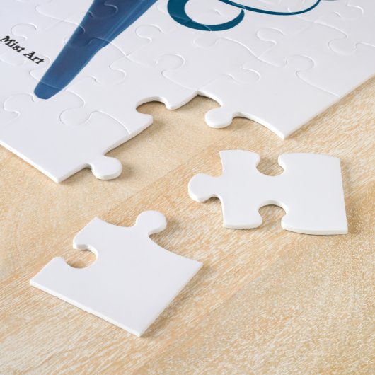 Puzzle Perruche bleue (Côté)