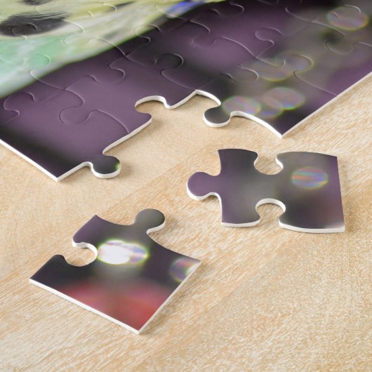 Puzzle Perruche masculine de Budgie/ (Côté)