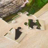 Puzzle Perruque Mitred sur poteau en bois Bâton Carré de  (Côté)