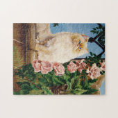 Puzzle Perse Chat Rose Dryad (Horizontal)