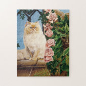 Puzzle Perse Chat Rose Dryad (Vertical)