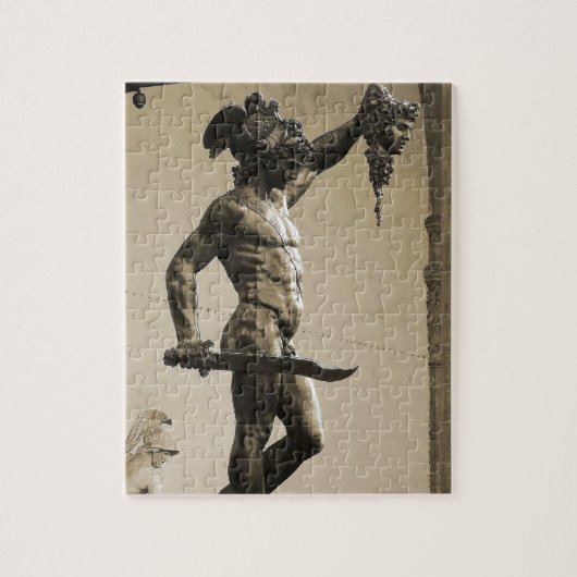 Puzzle Perseus with the head of Medusa (Vertical)