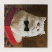 Puzzle Persian Cat In Valentine Candy Box (Horizontal)