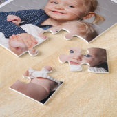 Puzzle Personalised 8 Photo Collage Grandparents Modern (Côté)