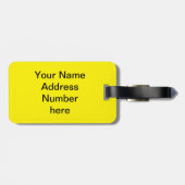 Puzzle Personalized Bagagelabel (Achterkant horizontaal)