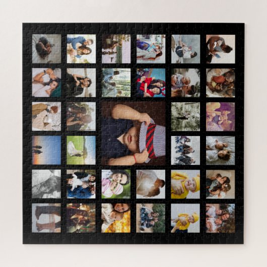 Puzzle Personalized Custom Made Collage (Horizontal)