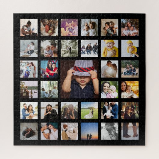 Puzzle Personalized Custom Made Collage (Vertical)