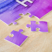 Puzzle Personalized Custom Photo Vaporwave (Côté)