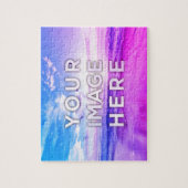 Puzzle Personalized Custom Photo Vaporwave (Vertical)