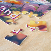 Puzzle Personalized Cute Anime Girl Reading a Book (Côté)