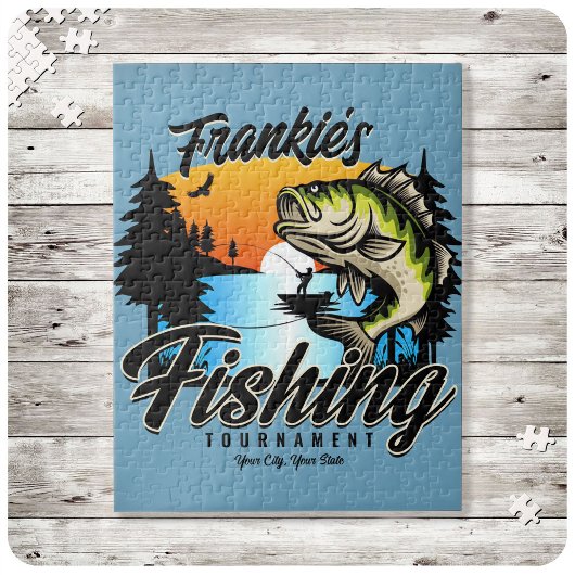 Puzzle Personalized Fishing Tournament Fish Angler Trout