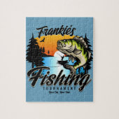 Puzzle Personalized Fishing Tournament Fish Angler Trout (Vertical)