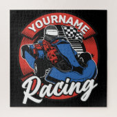 Puzzle Personalized Go Kart (Vertical)