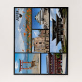 Puzzle Personalized, Greetings from Japan Postcard (Vertical)