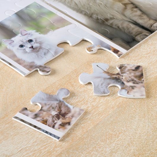 Puzzle Personalized Pet Photo Collage (Côté)