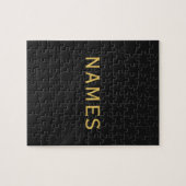 Puzzle Personalized With Last Name or Nickname on Them (Horizontal)