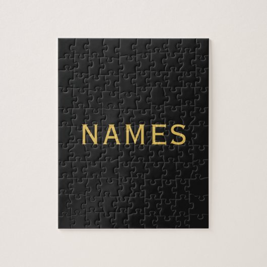 Puzzle Personalized With Last Name or Nickname on Them (Vertical)