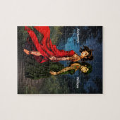 Puzzle Personized Anime Tattooed Girls   (Horizontal)