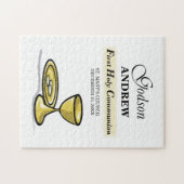 Puzzle Personnalisable, Godson First Communion Chalice (Horizontal)