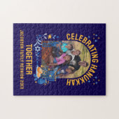 Puzzle Personnalisable HANOUKKA FAMILLE REUNION Souvenir (Horizontal)