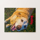 Puzzle Personnalisable photo de votre chien (Horizontal)