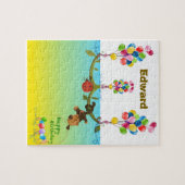 Puzzle personnalisable thème Anniversaire (Horizontal)