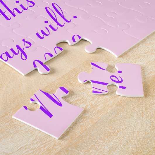 Puzzle personnalisé (Côté)