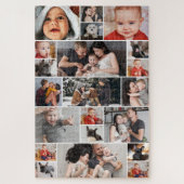 Puzzle Personnalisé 1 014 Pièce 21-Photo Collage difficil (Vertical)