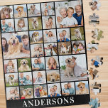 Puzzle Personnalisé 33 Photo Collage Famille 16x20 520 Pi<br><div class="desc">Débloquez la joie des souvenirs partagés avec notre chère collection de souvenirs 33-Photo Jigsaw Puzzle. Ce délicieux puzzle est parfait pour célébrer les moments spéciaux avec la famille, les amis, les animaux de compagnie et les grands-parents. Qu'il s'agisse d'une collection de vos clichés préférés d'un séjour en famille, d'une série...</div>