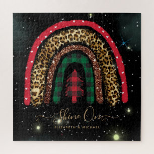 Puzzle Personnalisé 676 Piece JIGSAW Christmas Rainbow Ji