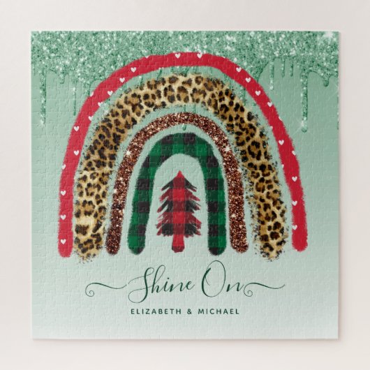 Puzzle Personnalisé 676 Piece JIGSAW Christmas Rainbow Ji (Vertical)