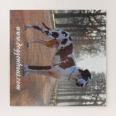 Puzzle personnalisé à grande couche (Horizontal)