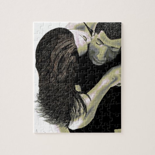 PUZZLE PERSONNALISÉ AVEC CADEAU BOX - MEILLEUR COU (Vertical)