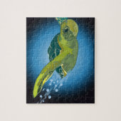 PUZZLE PERSONNALISÉ AVEC CADEAU - TORTUE MARINE (Vertical)