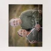 Puzzle personnalisé avec vos lignes de texte et d' (Vertical)