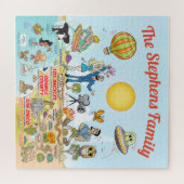 Puzzle Personnalisé Californie du Sud (Horizontal)