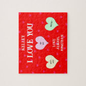 Puzzle Personnalisé Coeur Serez-Vous Mon Épouse Jigsaw Pu (Vertical)