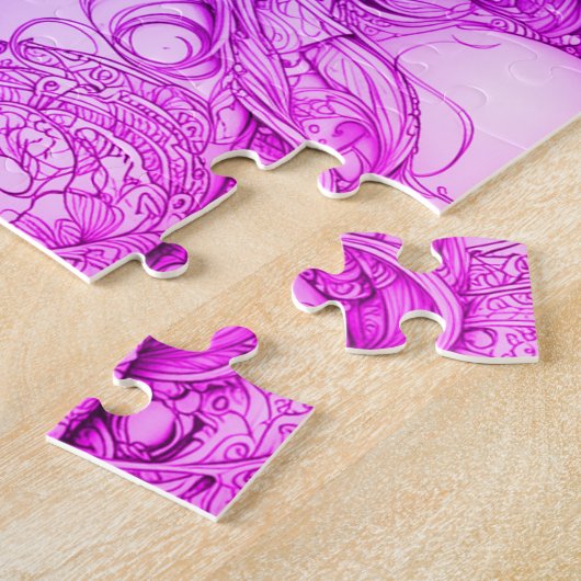 Puzzle personnalisé de 8 po x 10 po : 110 pièces a (Côté)