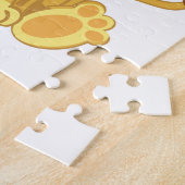 Puzzle personnalisé de lion (Côté)