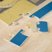 Puzzle personnalisé - Ecriture de fille sur le mur (Côté)