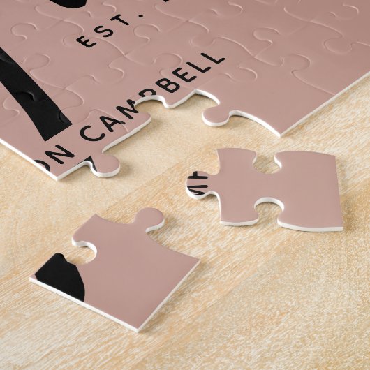 Puzzle Personnalisé Elegant PsyD Docteur en Psychologie (Côté)