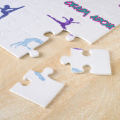 Puzzle Personnalisé Fou de Gymnastique (Côté)