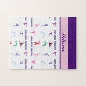 Puzzle Personnalisé Fou de Gymnastique (Horizontal)