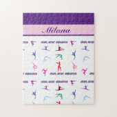 Puzzle Personnalisé Fou de Gymnastique (Vertical)